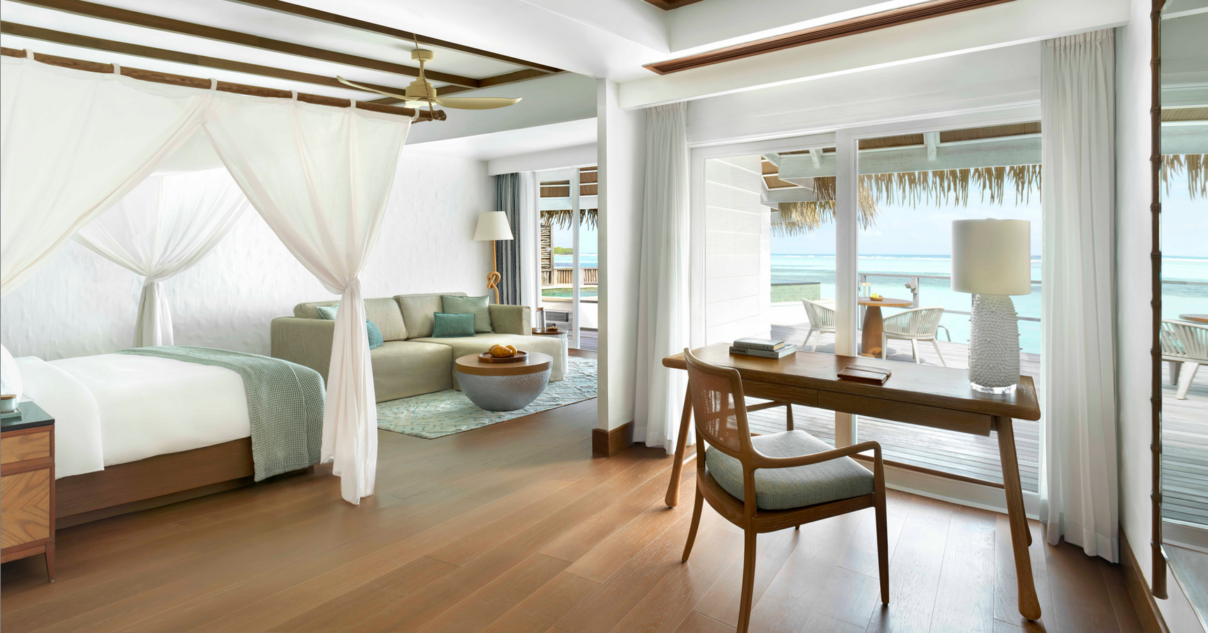 Water Villa with Pool · One bedroom · over-water plunge